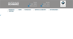 Desktop Screenshot of bmw-schwarz.de